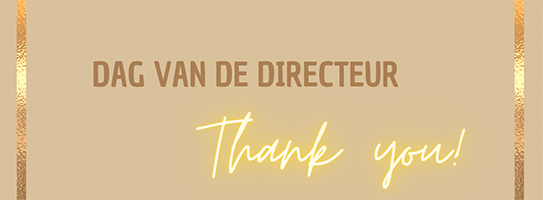 DAG VAN DE DIRECTEUR